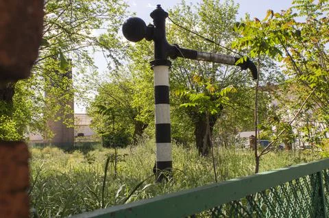 Old hydrant chute Stock Photos