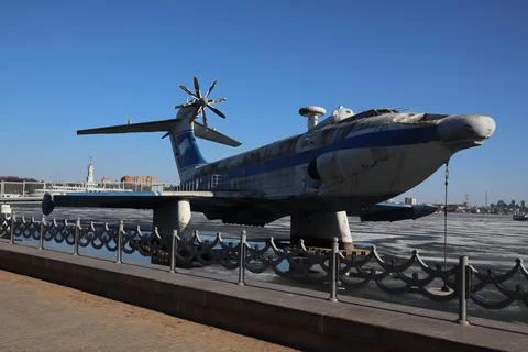 Old hydroplane Stock Photos