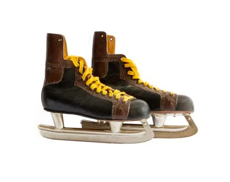 Old ice skates Stock-Fotos