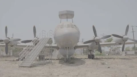 Old Indian Aircraft Stock Footage 272465703