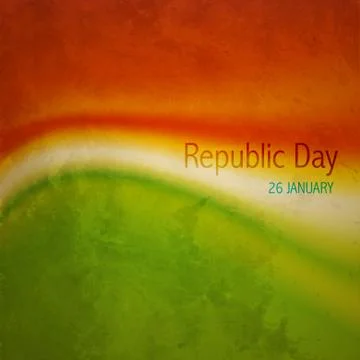 Old indian flag Illustrazione stock