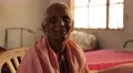 Old Indian woman with a pink veil in India HD Footage