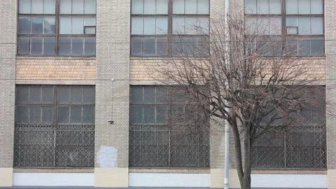 Old industrial building Stock Footage 123318266