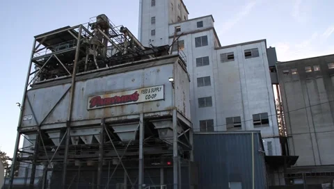 Old Industrial Mill Stock Footage 2416553