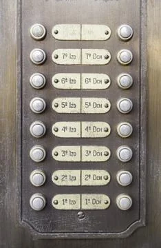 Old intercom Stock Photos