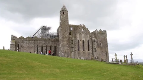 Old Irish Castle Stock Footage 88961560