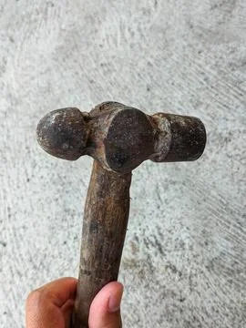 Old iron hammer Stock Photos
