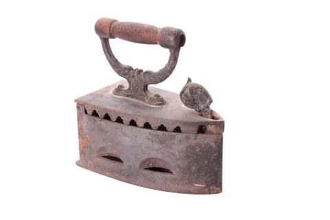 Old iron 库存照片