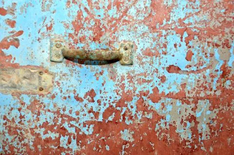 Old iron plate Фото