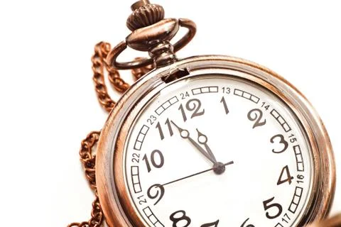 Old isolated watch Stock Photos