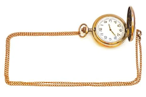 Old isolated watch Stock Photos