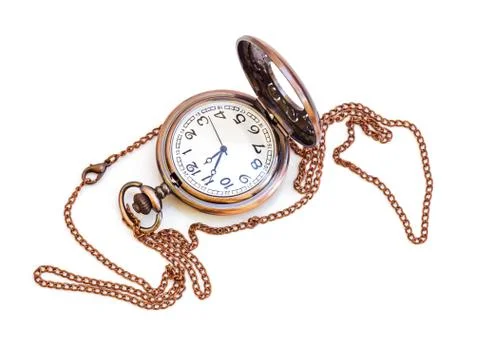 Old isolated watch Stock Photos