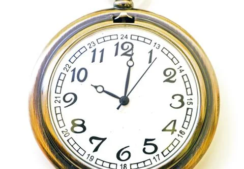 Old isolated watch Stock Photos