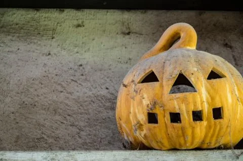 Old Jack O Lantern Stock Photos