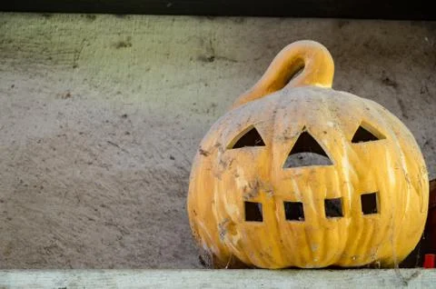 Old Jack O Lantern Stock Photos