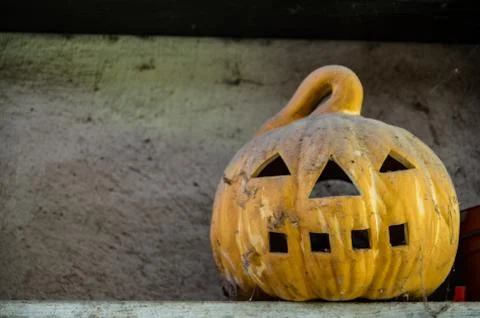 Old Jack O Lantern Stock Photos