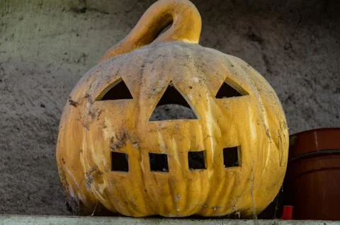 Old Jack O Lantern Stock Photos