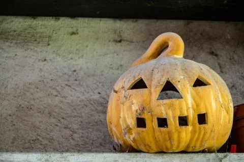 Old Jack O Lantern Stock Photos