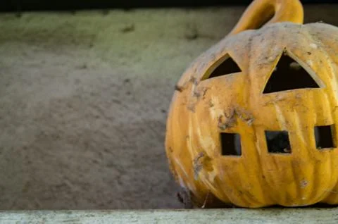 Old Jack O Lantern Stock Photos