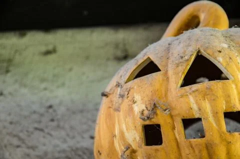 Old Jack O Lantern Foto stock