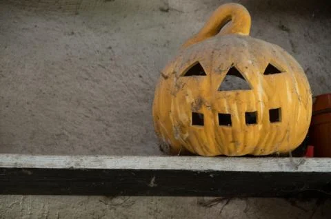 Old Jack O Lantern Stock Photos