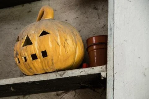Old Jack O Lantern Stock Photos