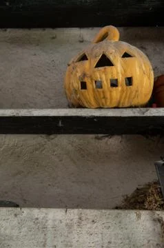 Old Jack O Lantern Stock Photos