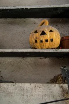 Old Jack O Lantern Stock Photos