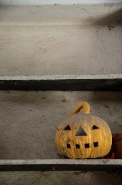 Old Jack O Lantern Stock Photos