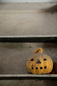 Old Jack O Lantern Stock Photos
