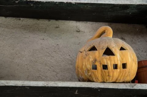 Old Jack O Lantern Stock Photos