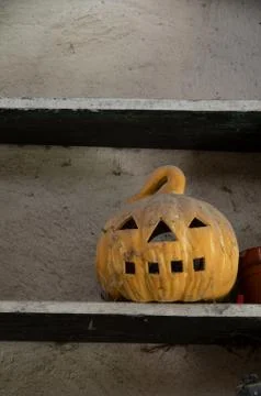 Old Jack O Lantern Stock Photos