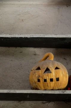 Old Jack O Lantern Stock Photos