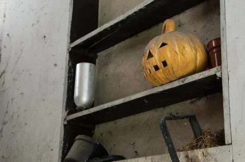 Old Jack O Lantern Stock Photos