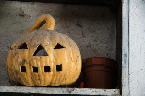 Old Jack O Lantern Stock Photos