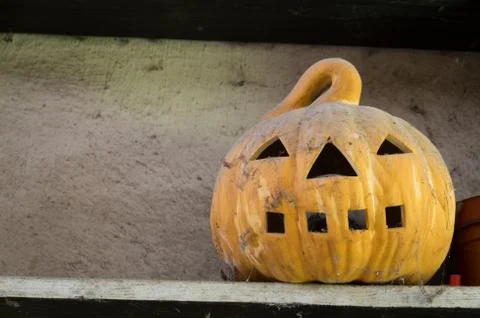 Old Jack O Lantern Stock Photos