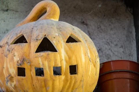 Old Jack O Lantern Stock Photos