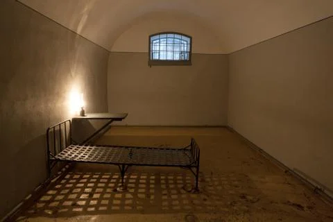 Old jail cell Stock Photos