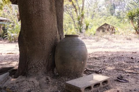 The old jar Stock Photos