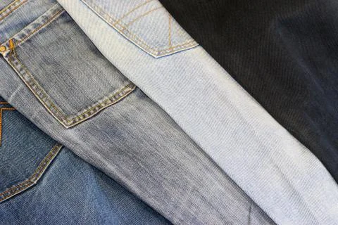 Old jeans Foto stock