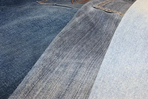 Old jeans Foto stock