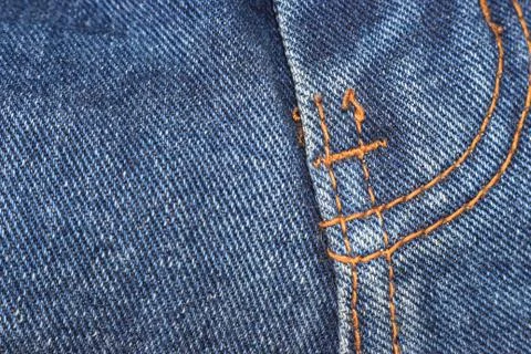 Old jeans Stock-Fotos