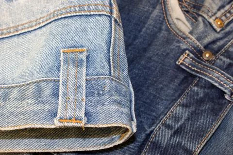 Old jeans Foto stock