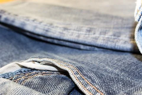 Old jeans Foto stock