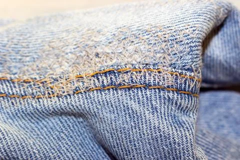 Old jeans Stock-Fotos