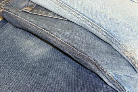Old jeans Foto stock