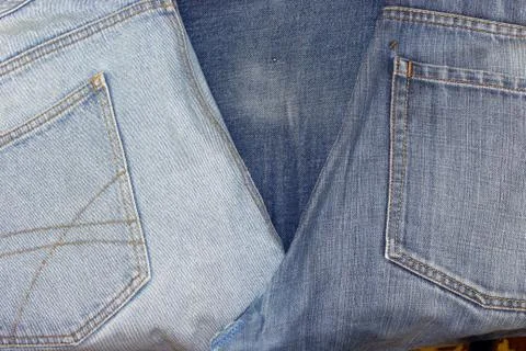 Old jeans Foto stock
