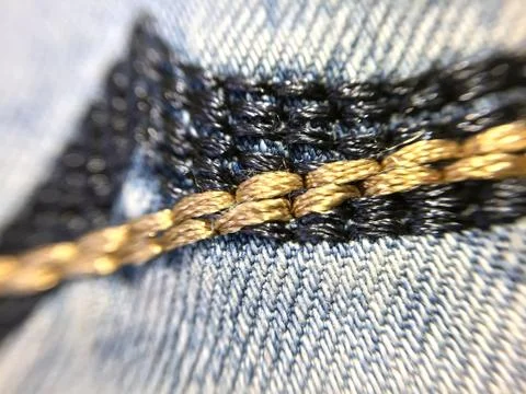 Old jeans Stock-Fotos