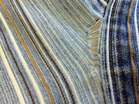 Old jeans Foto stock