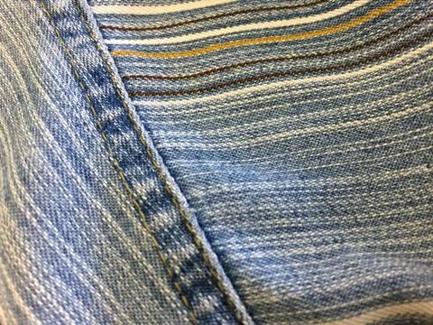 Old jeans Stock-Fotos